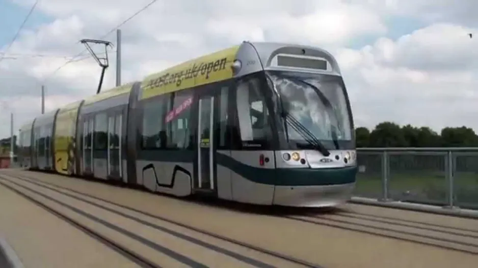 Nottingham Trams Wilford (2015)