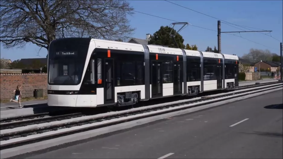 Odense Light Rail Stadler Variobahn, first test run (2020)