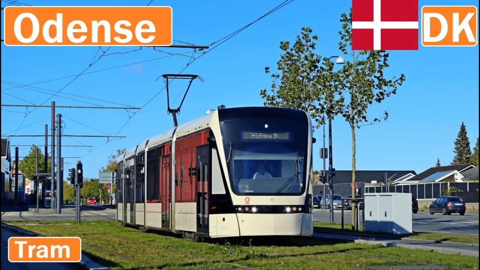 🇩🇰 ODENSE TRAMS / Odense Light Rail 2024【4K】