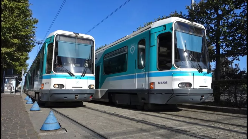 Paris Tramway - Line T1 - Between La Courneuve and Bobigny
