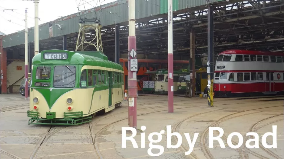 Rigby Road Depot in Blackpool