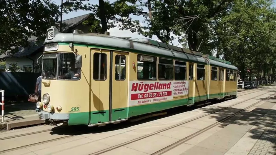 Schöneiche Rüdersdorfer Tram 88 nearby Berlin