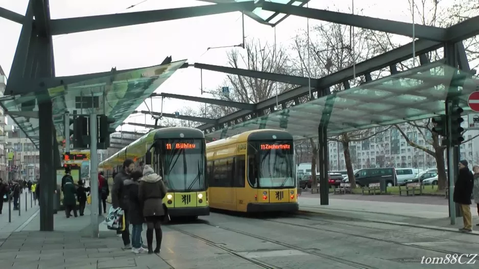 Straßenbahn Dresden / Tram traffic in Dresden