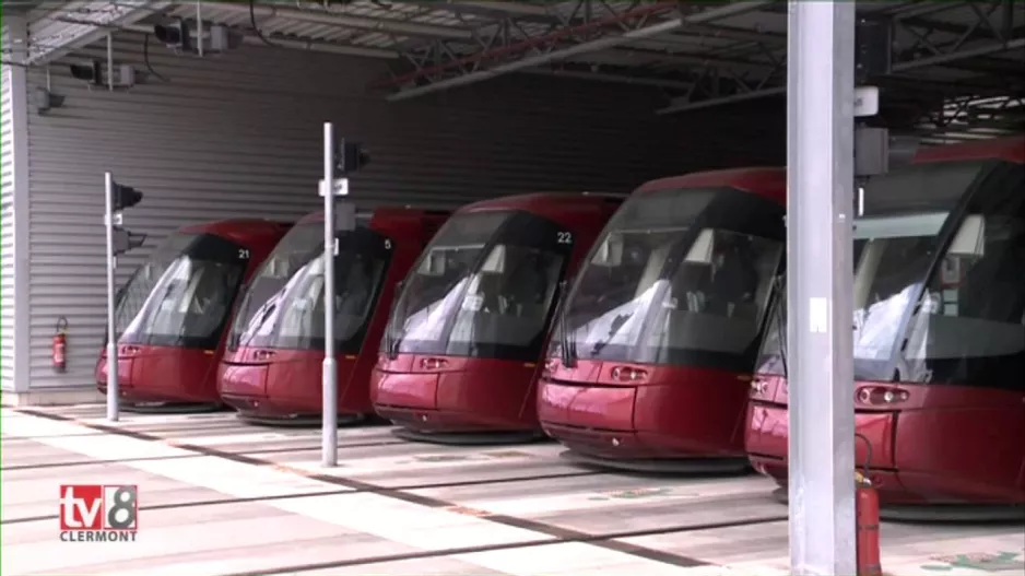 Summer maintenance for the Clermont tramway