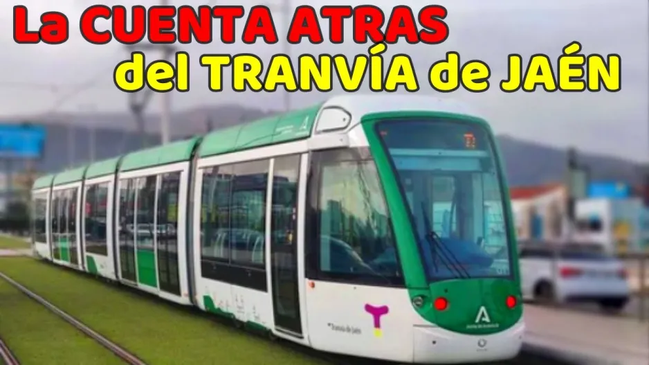 The Jaén tram begins testing and finalizes details for operation (2024)