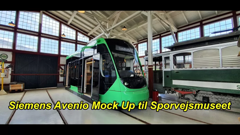 Tram Museum Skjoldenæsholm - MockUp by Siemens Avenio (2020)
