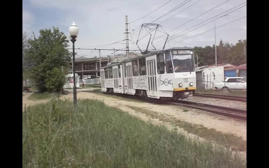 The tram in Pyatigorsk