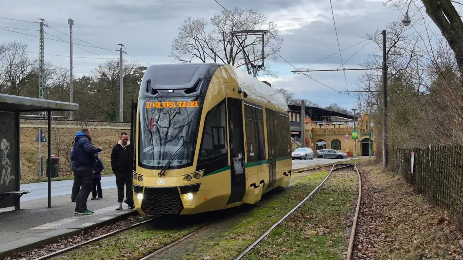 Tram Woltersdorf | Ride in the complete 87 from Schleuse to Berlin, S Rahnsdorf in Moderus Gama