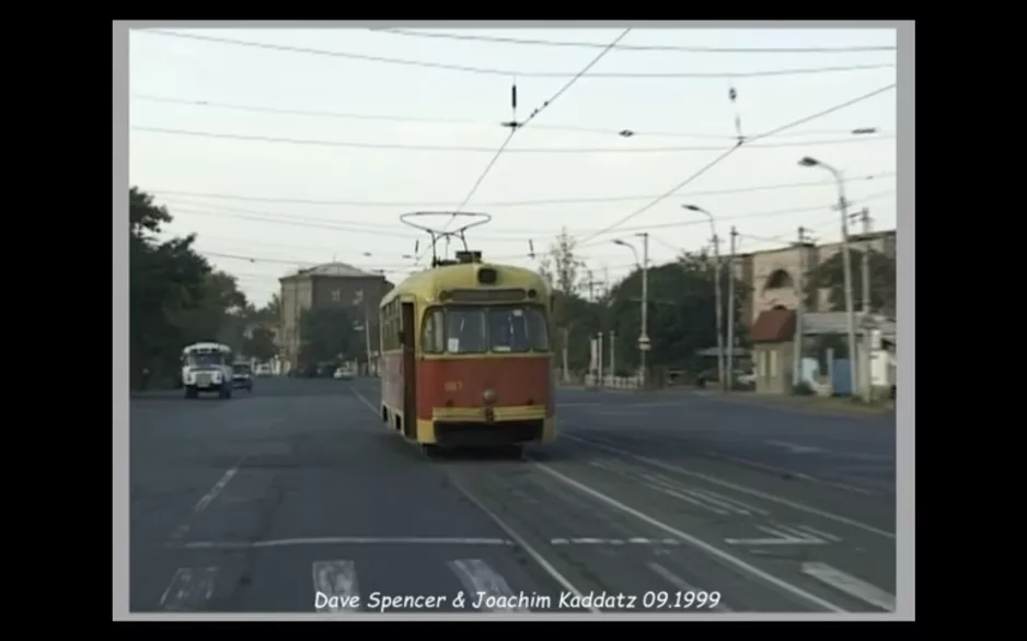 Trams and Streetcars in Yerevan (Armenia)