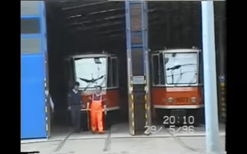 Trams in Berlin 1996