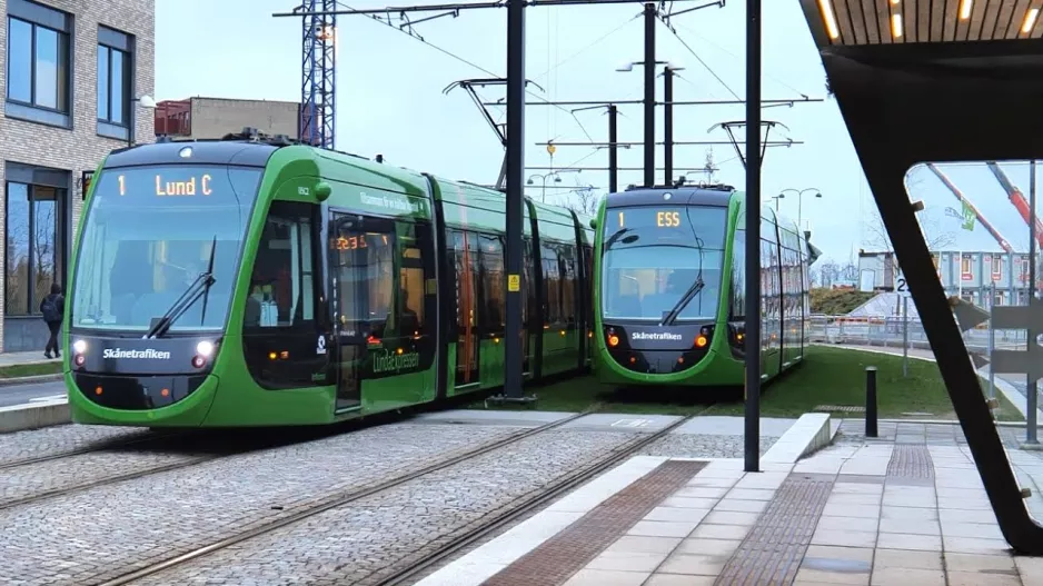 Trolleys/Trams in Lund, Sweden (2022)
