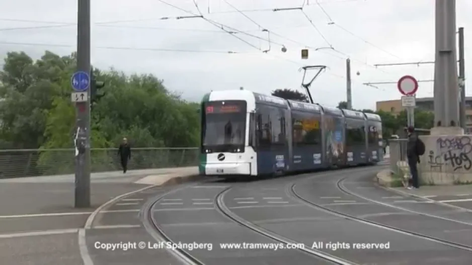 ViP Potsdam Trams at Lange Brücke - Alter Markt, Potsdam, Germany