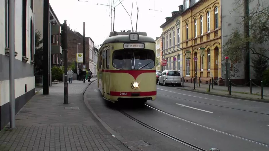 With 10 Oldie Trams through Düsseldorf (2012)